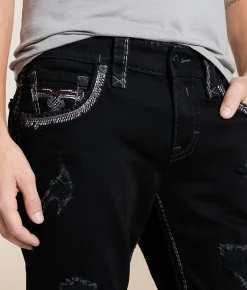Bottoms | Rock Revival Pictor Straight Stretch Jean Pictor J202