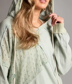 BKE Pieced Hoodie Abyss Sale