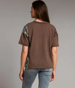 Tops | BKE Pieced Plaid T-Shirt Assorted