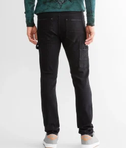 Sale Jeans|Bottoms | PREME Pieced Skinny Stretch Jean Black