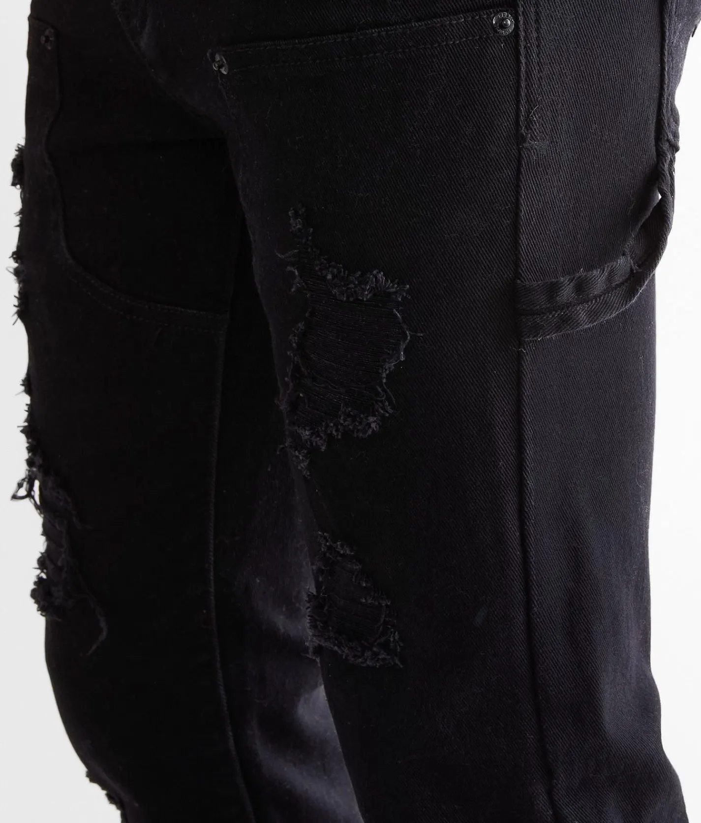 Sale Jeans|Bottoms | PREME Pieced Skinny Stretch Jean Black