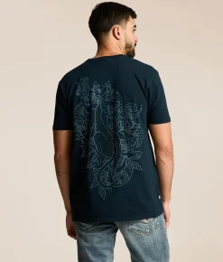 Tops|Graphic T-Shirts | Affliction Piercing Truth T-Shirt Obsidian