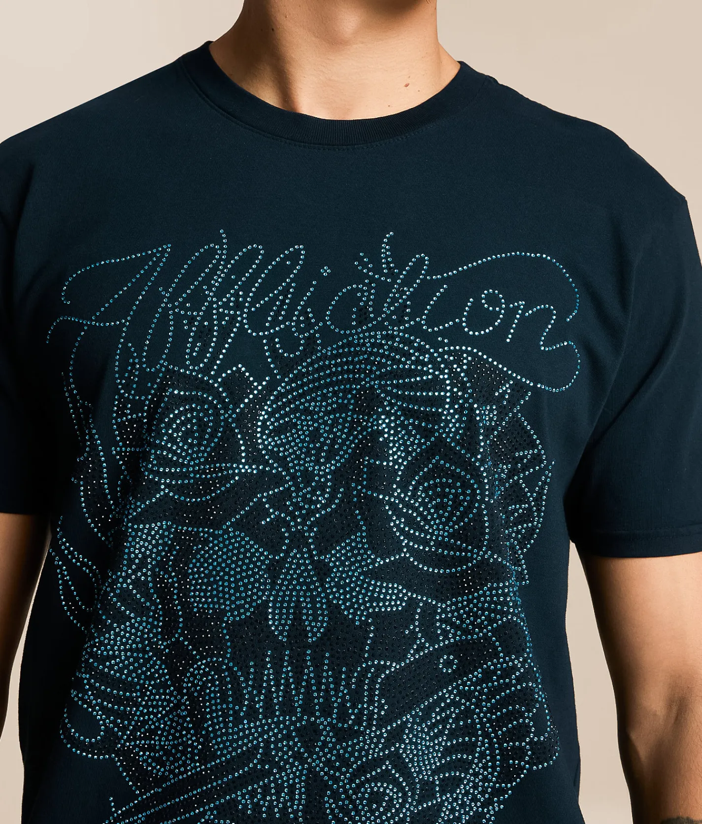 Tops|Graphic T-Shirts | Affliction Piercing Truth T-Shirt Obsidian