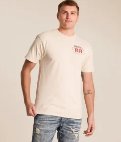 Tops|Graphic T-Shirts | Rock Revival Piers T-Shirt Cream