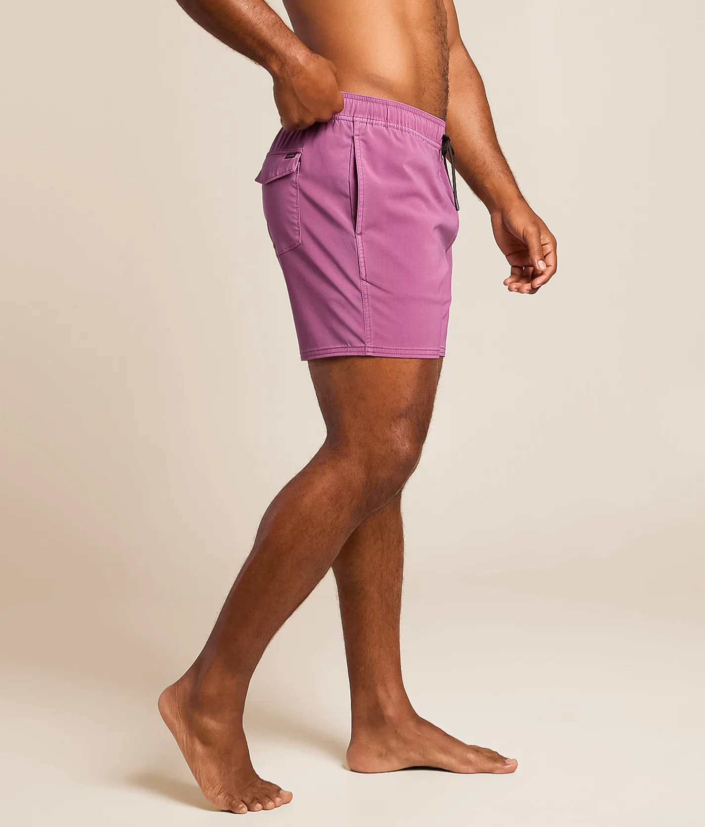 RVCA Pigment Stretch Swim Trunks Rose Shadow Best
