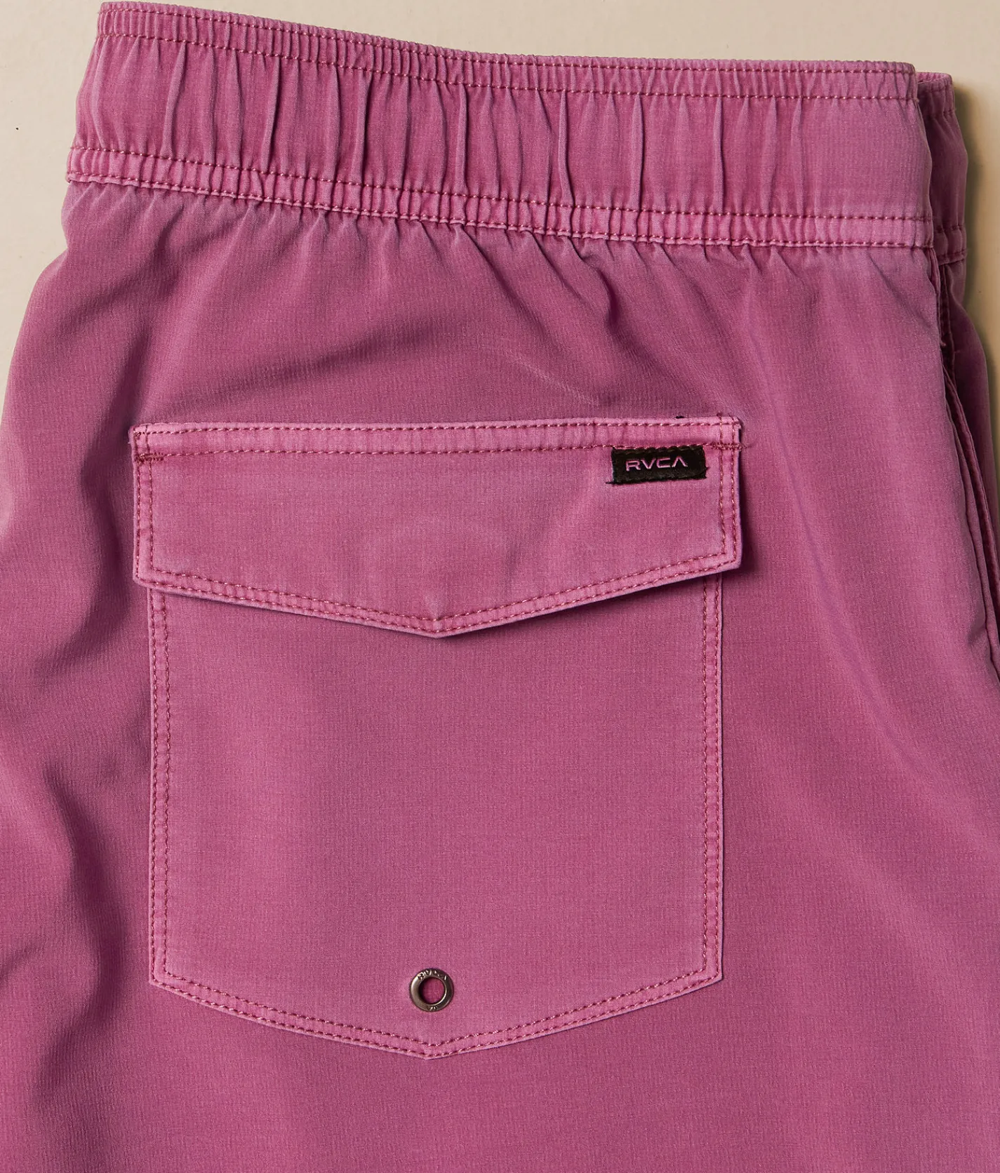 RVCA Pigment Stretch Swim Trunks Rose Shadow Best