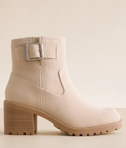 Shoes | Soda Pillow Chelsea Ankle Boot Beige