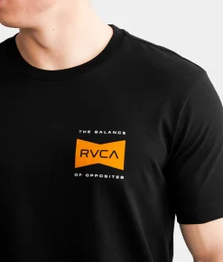 Graphic T-Shirts | RVCA Pinch Fill T-Shirt Black