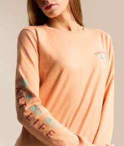 Tops | Salt Life Pineapple Paradise 2.0 T-Shirt Peach Tree