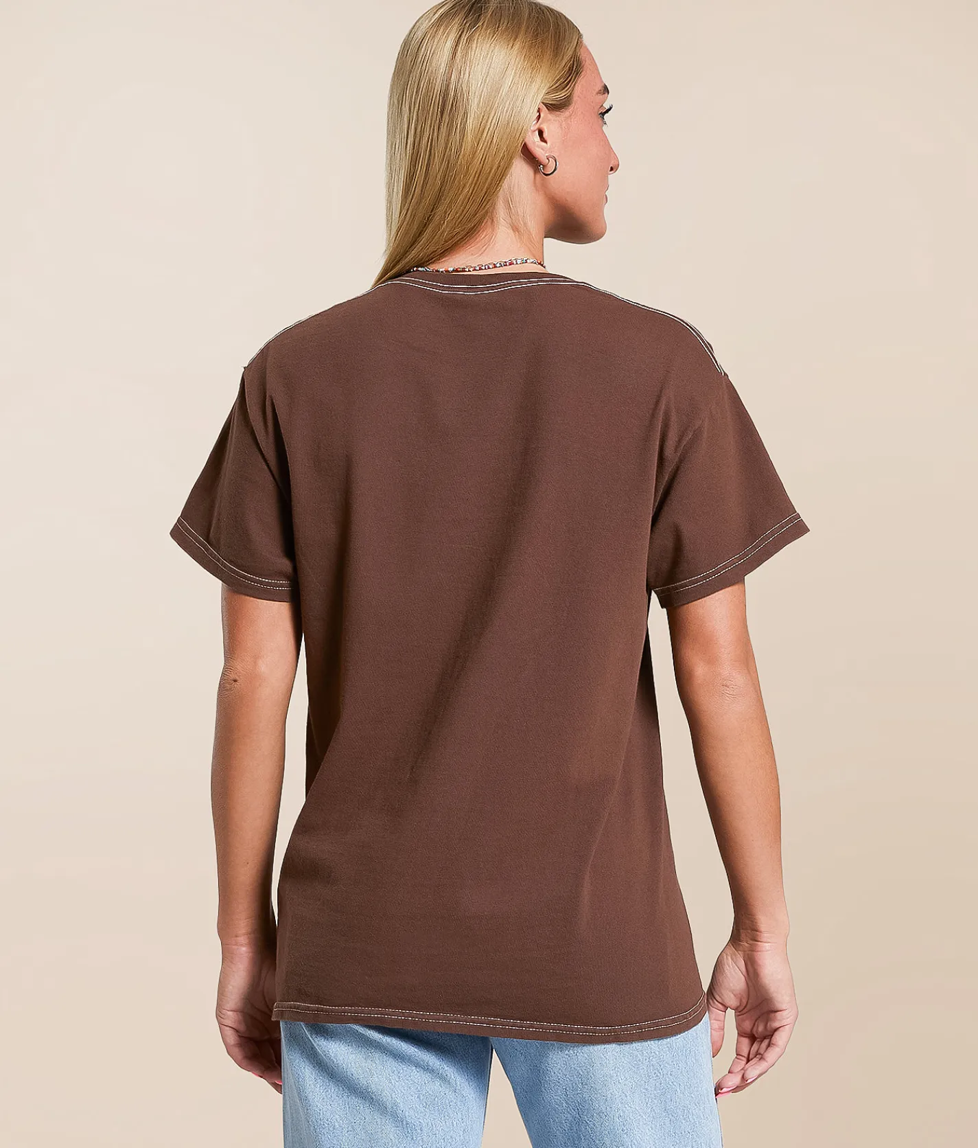 Merch Traffic Pink Floyd Band T-Shirt Brown