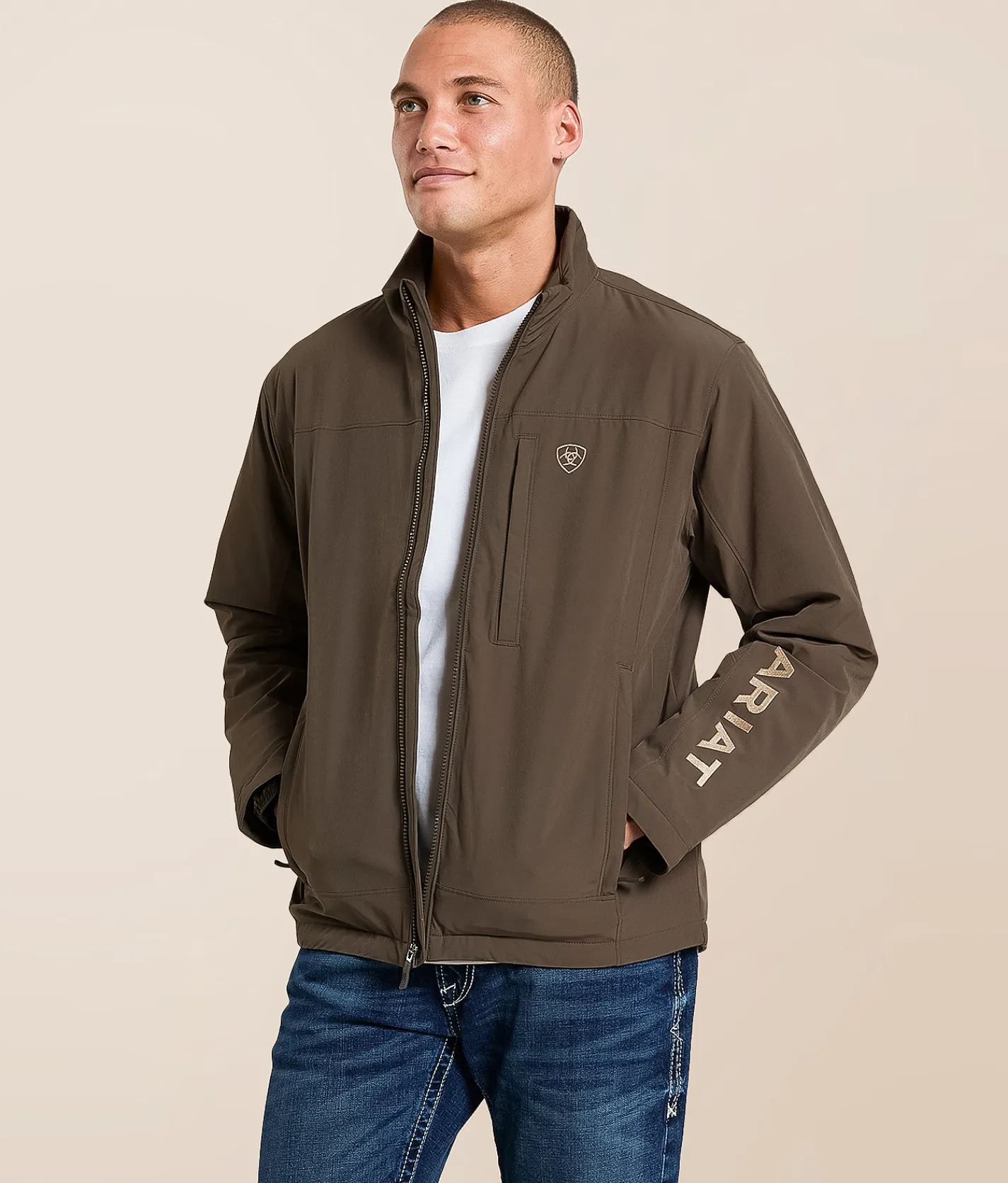 Tops|Coats & Jackets | Ariat Pioneer Performance Stretchshell Jacket Banyan Bark