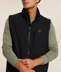 Tops|Coats & Jackets | Ariat Pioneer Softshell Insulated Vest Black