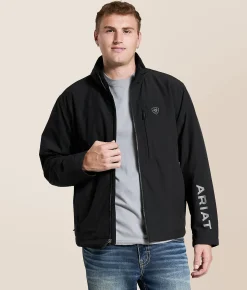 Tops | Ariat Pioneer Softshell Jacket Black