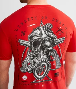 Howitzer Pirate Life T-Shirt Hibiscus Online