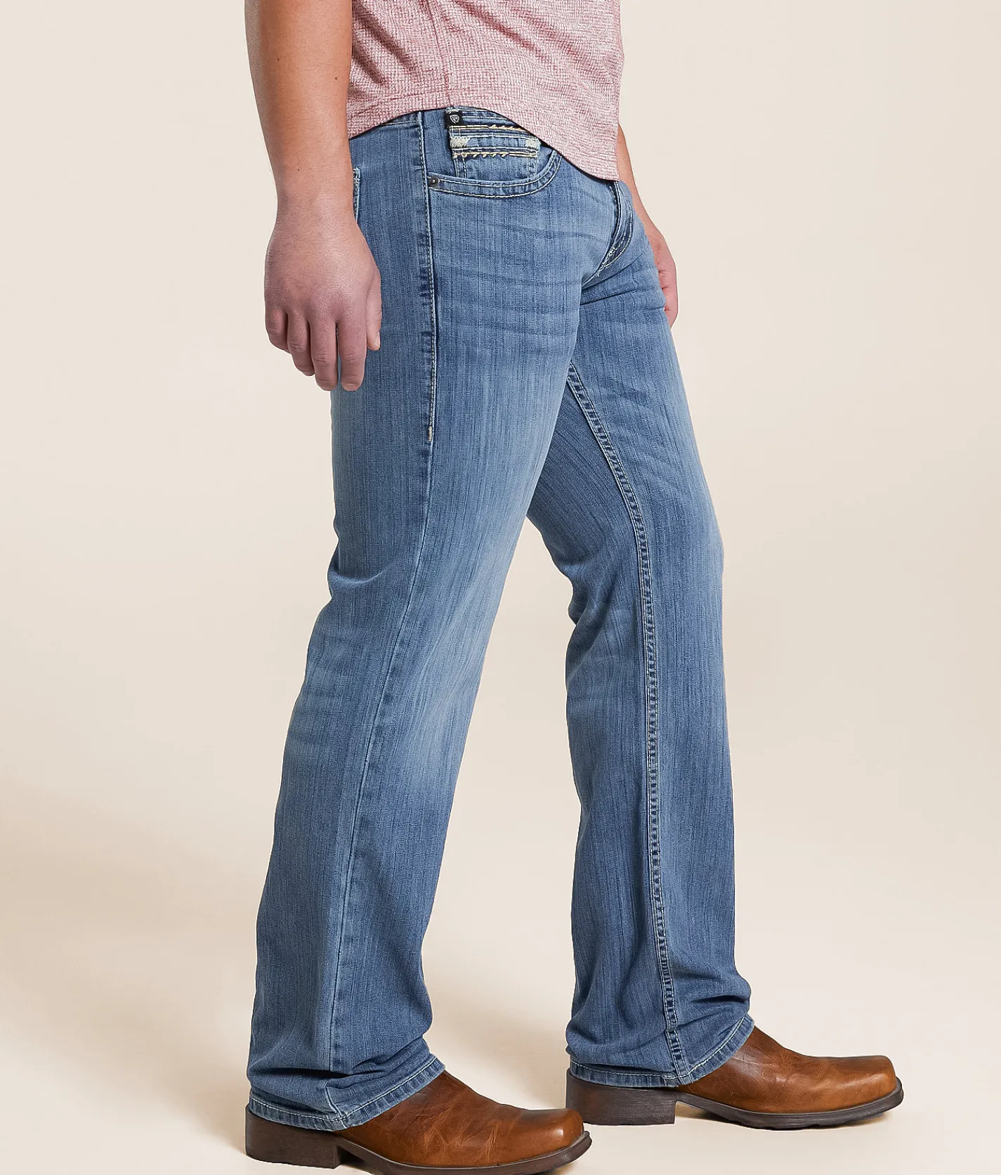 Sale Jeans|Bottoms | Rock & Roll Denim Pistol Straight Stretch Jean Medium Vintage 203