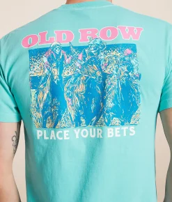 Old Row Place Your Bets T-Shirt Chalky Mint Clearance