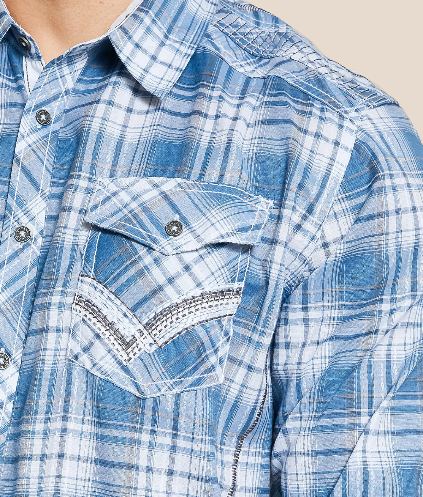 Buckle Black Plaid Athletic Stretch Shirt White Blue Grey Best