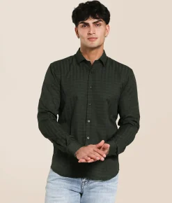Tops | Eight X Plaid Shirt Green