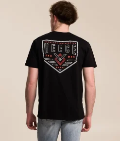 Veece Plate T-Shirt Black Best