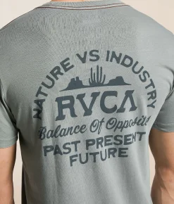 RVCA Plein View T-Shirt Monument Best