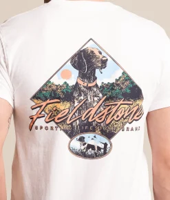 Tops|Graphic T-Shirts | Fieldstone Pointer Diamond T-Shirt White