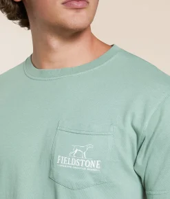 Tops|Graphic T-Shirts | Fieldstone Pointer Monochrome T-Shirt Bay