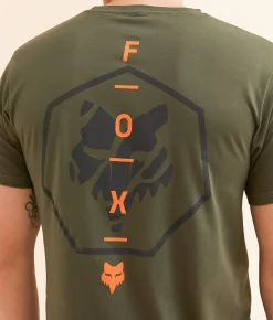 Fox 7 Point T-Shirt Surplus Green Clearance