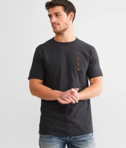 Tops|Graphic T-Shirts | Fox 7 Point T-Shirt Black Vintage