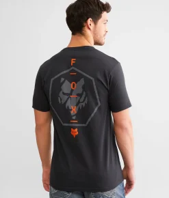 Tops|Graphic T-Shirts | Fox 7 Point T-Shirt Black Vintage
