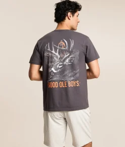 Tops|Graphic T-Shirts | Good Ole Boys Outdoors Point View T-Shirt Graphite