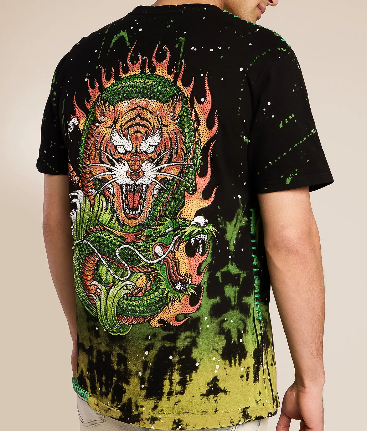 Tops|Graphic T-Shirts | Affliction Poison Heathen T-Shirt Black