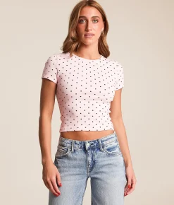 Tops | FITZ + EDDI Polka Dot Top Ballerina