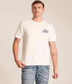 Tail Chasers Club Pool Dogs T-Shirt Antique White New