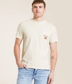 Old Row Pool Dogs T-Shirt Ivory Clearance