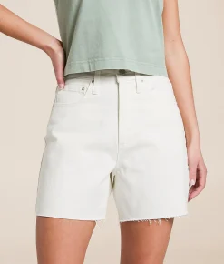 Bottoms|Shorts | Z Supply Porter Boyfriend Short Off White