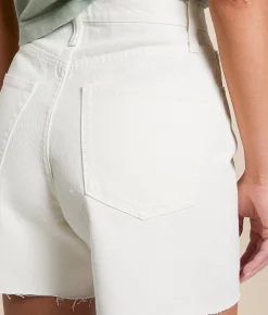 Bottoms|Shorts | Z Supply Porter Boyfriend Short Off White