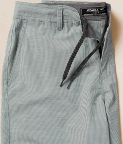 O'Neill Portola Slub Hybrid Stretch Short Stone Blue Discount