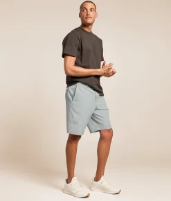 O'Neill Portola Slub Hybrid Stretch Short Stone Blue Discount