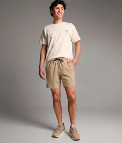 Maven Co-op Port Performance Stretch Short Heather Humus Online