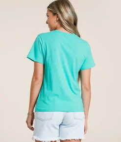 Tops | Wrangler® Posse T-Shirt Turquoise
