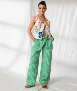 Tops|Coats & Jackets | 33 Coastal Post Card Floral Vest Cream Multi