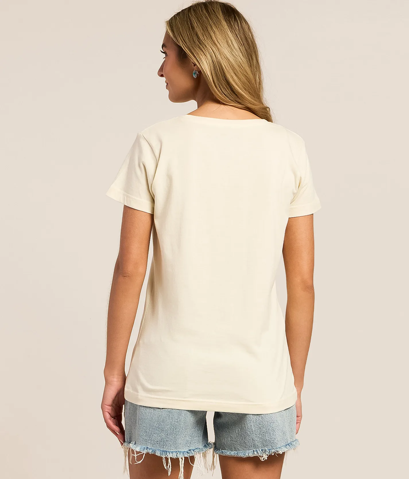Ariat Postcard T-Shirt Natural Outlet