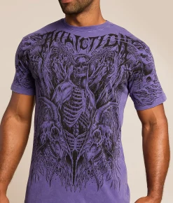 Affliction Post Human T-Shirt Arctic Purple Online
