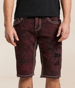Rock Revival Prackel 14" Stretch Short Prackel H201 Best