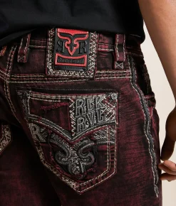 Rock Revival Prackel 14" Stretch Short Prackel H201 Best