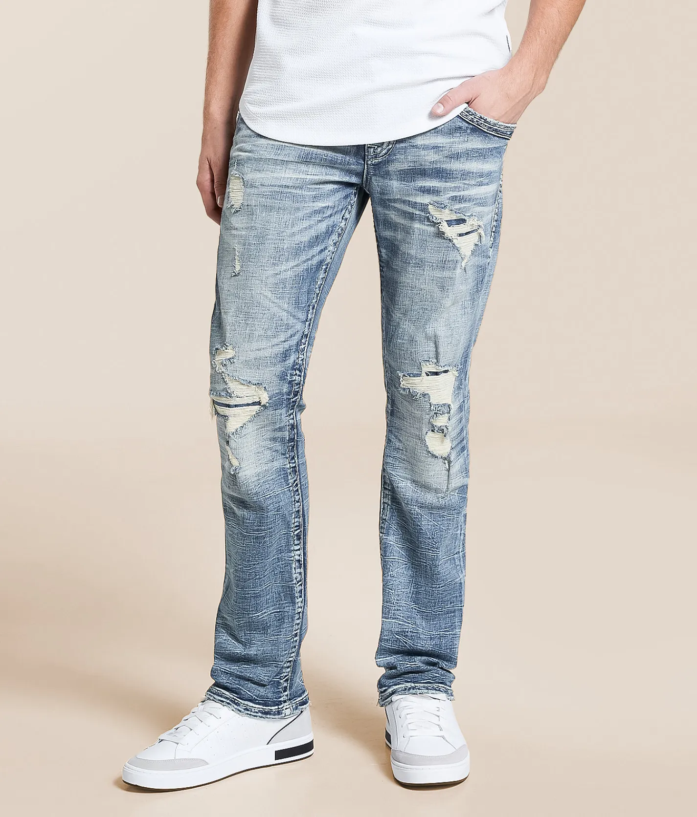 Rock Revival Jeans|Bottoms | Rock Revival Prackel Slim Straight Stretch Jean Prackel SJ202