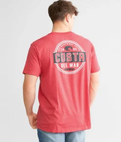 Tops|Graphic T-Shirts | Costa® Prado T-Shirt Red Heather