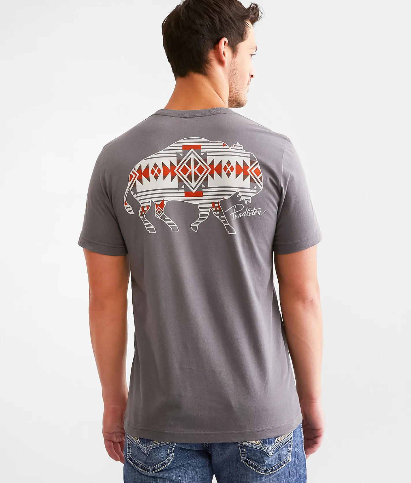 Pendleton Prairie Rush Hour T-Shirt Asphalt Sale