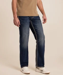 Rock Revival Prarie Relaxed Taper Stretch Jean Prarie EQ202