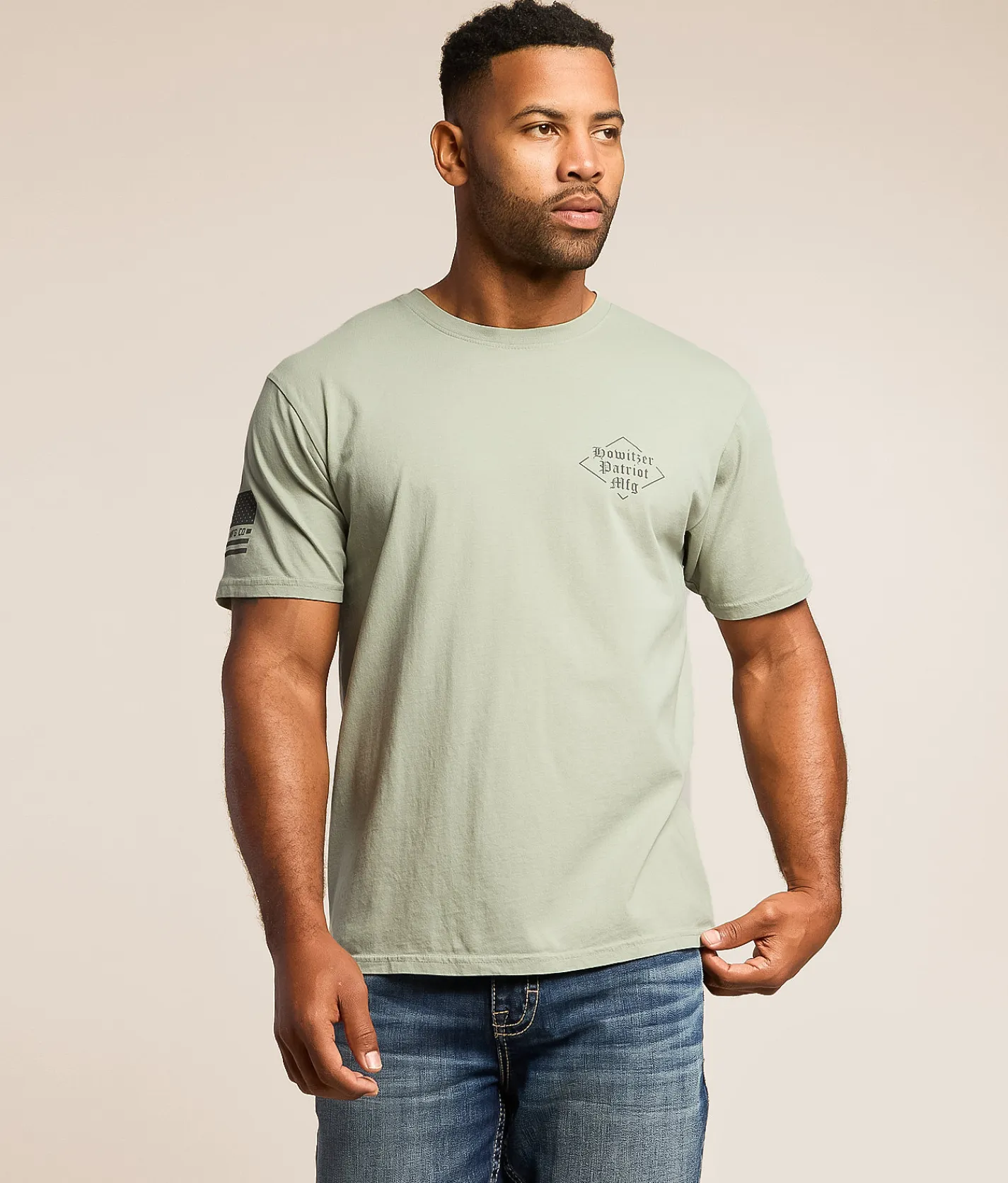 Howitzer Pray For The Peace T-Shirt Seagrass Best